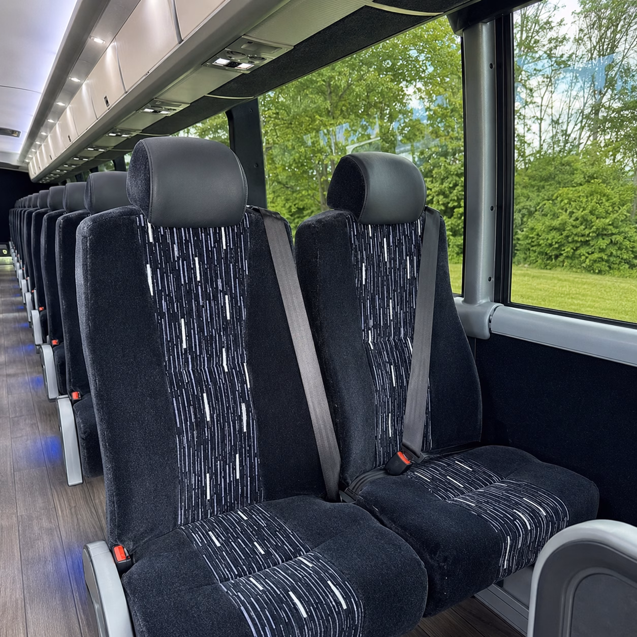 motorcoaches for large rialto wedding celebrations and multi day events