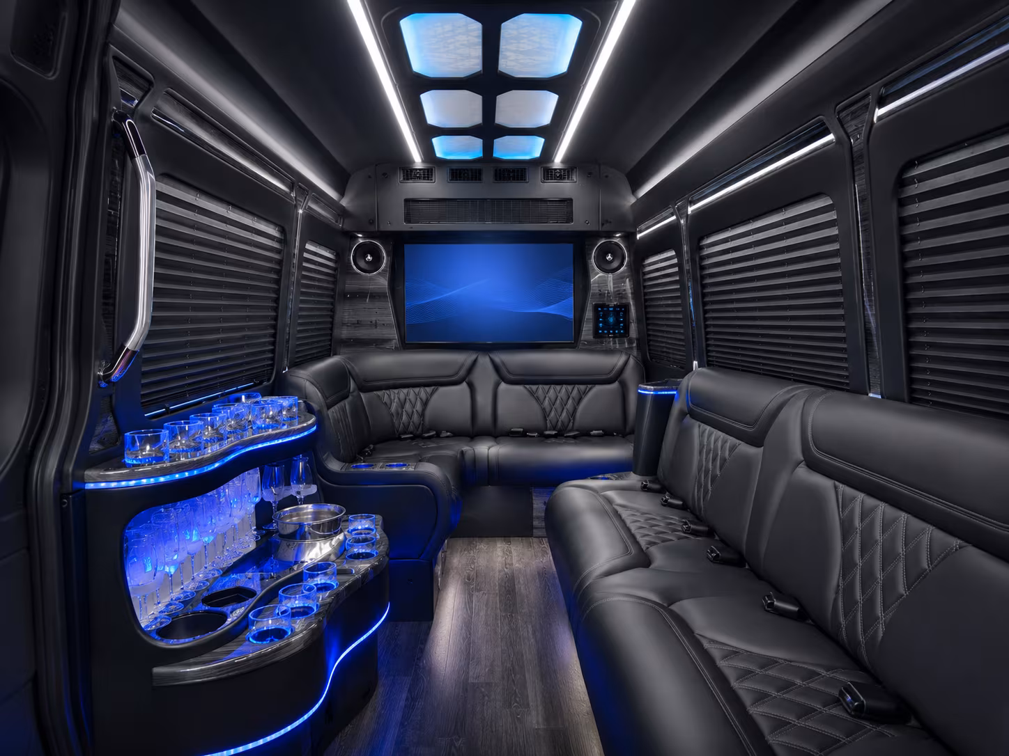 rialto 25 passenger party bus