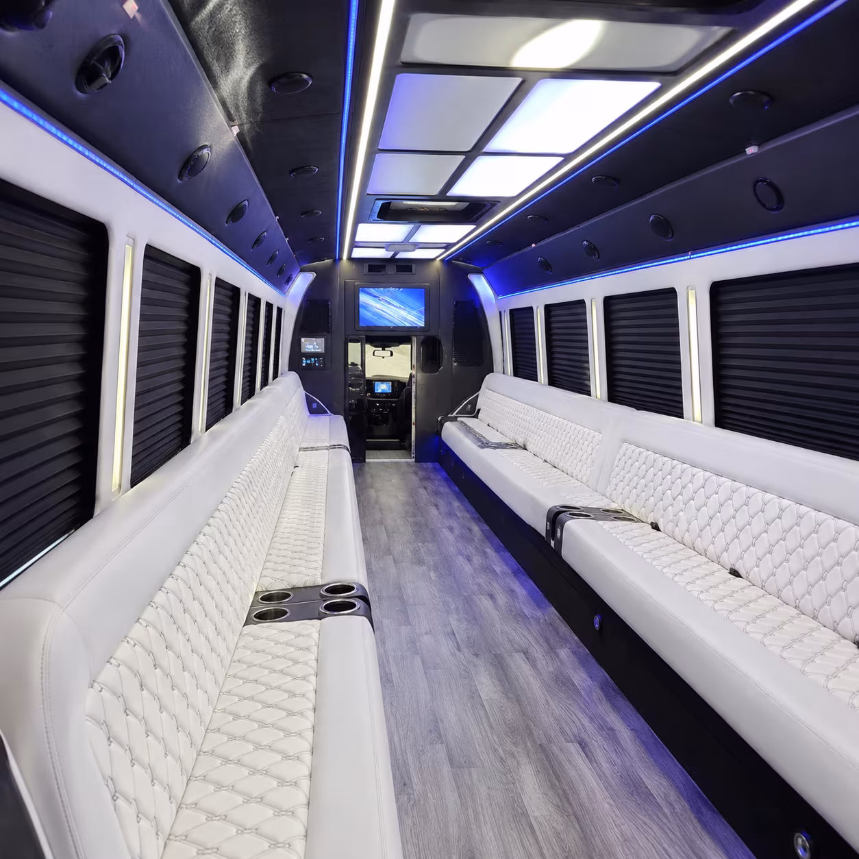 rialto party bus rentals inside