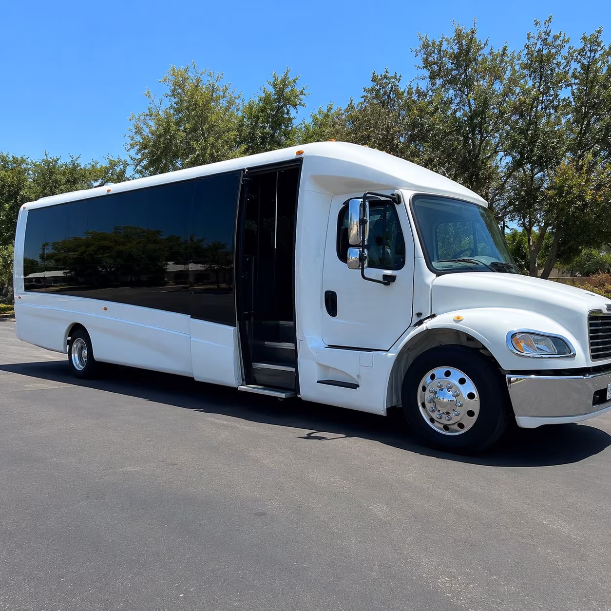 rialto religious group transportation onboard seating
